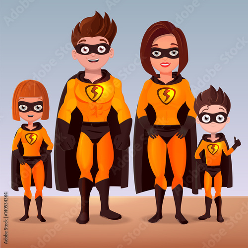 Superhero family
