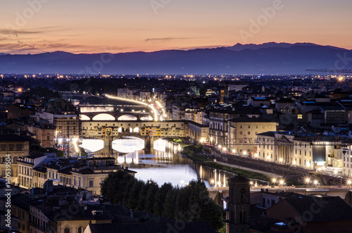 Fototapeta Naklejka Na Ścianę i Meble -  View from Piazza Michelangelo