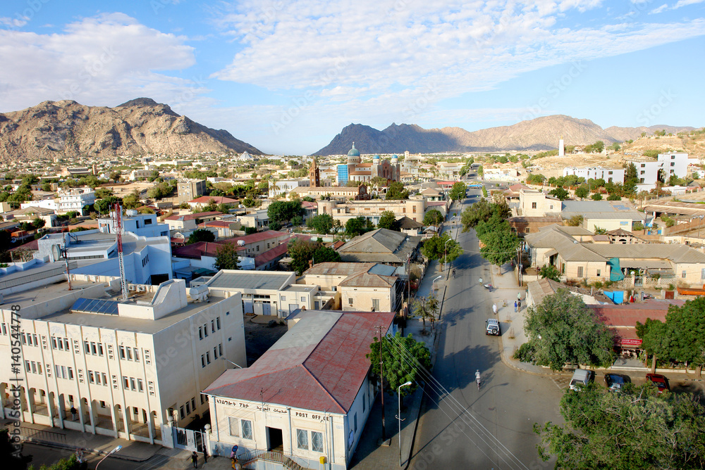 Keren, formerly known as Cheren and Sanhit -  the second-largest city in Eritrea
