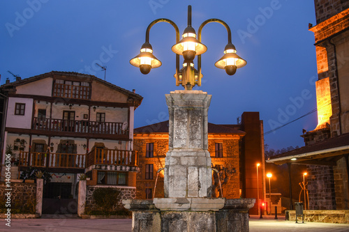 Fountain of Mercadillo in Sopuerta  photo