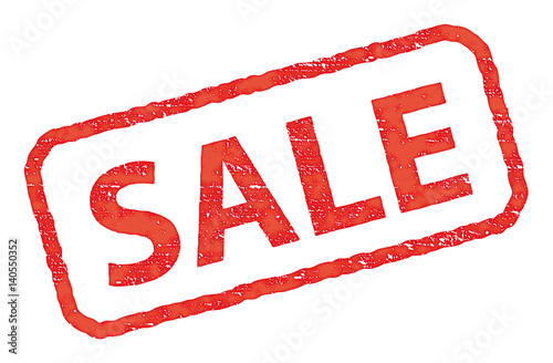 Stempel Sale, rot