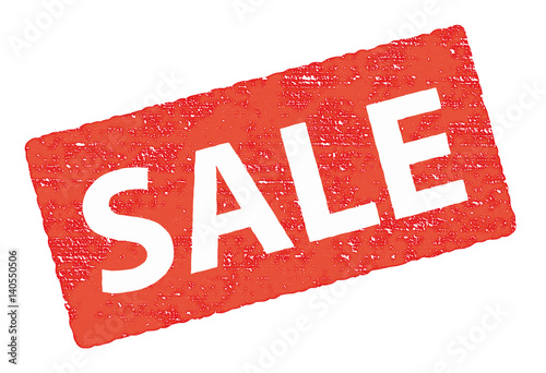 Stempel Sale, rot