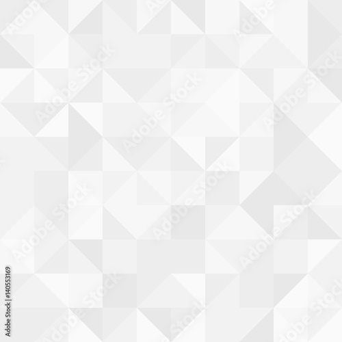 Geometric vector pattern with light triangles. Geometric modern ornament. Seamless abstract background