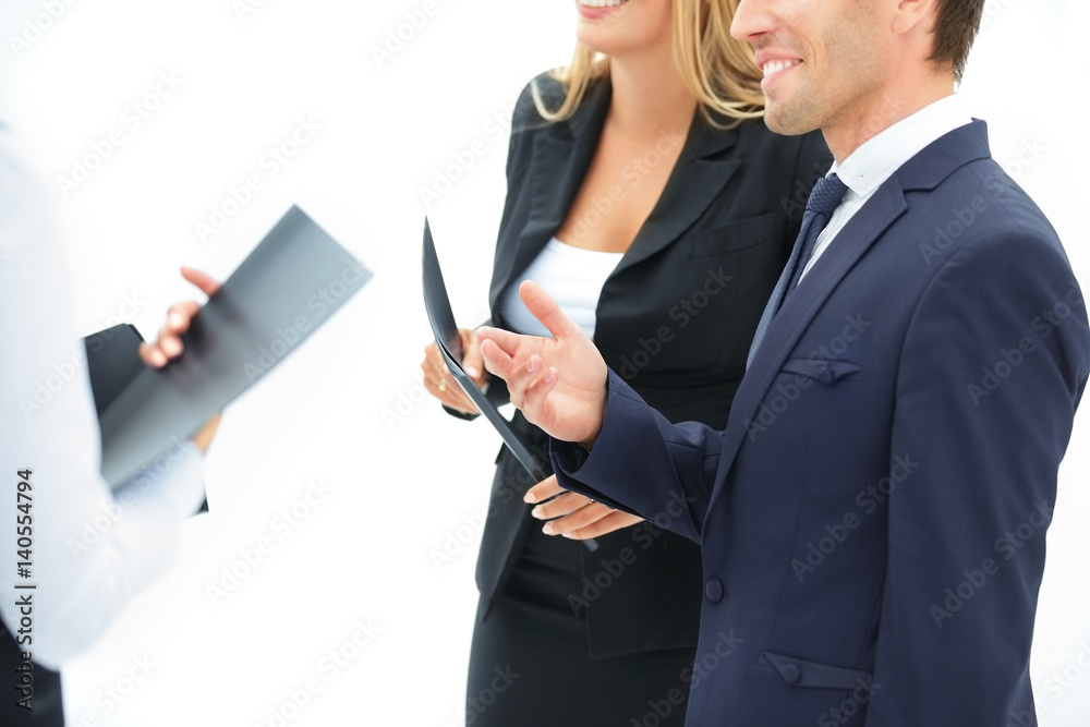 business partners with the working papers before the conference business partners with the working papers before the conference
