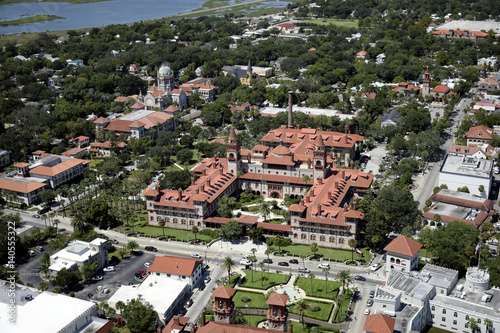 Flagler College St Augustine Aerial View