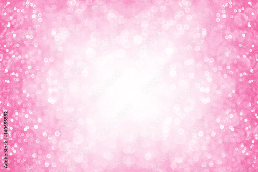 Pink glitter girl princess party birthday background or border Stock Photo  | Adobe Stock