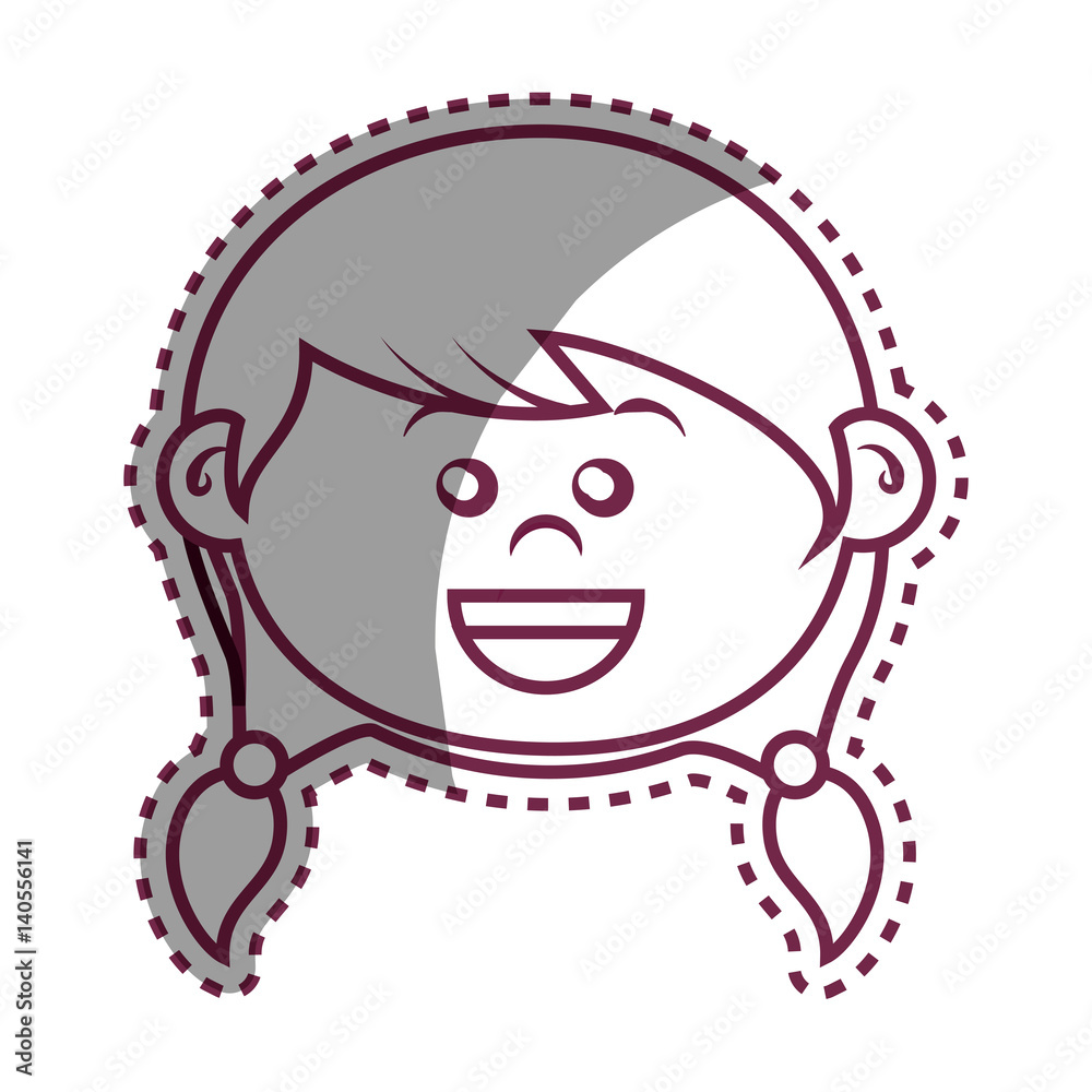 cute little girl character vector illustration design cute little girl character vector illustration design