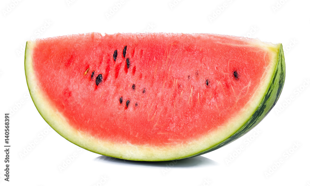 Slice watermelon isolated on the white background Slice watermelon isolated on the white background