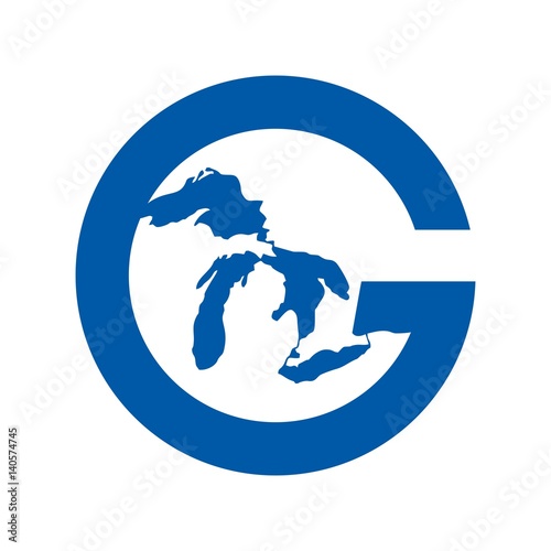 great lake logo vector.