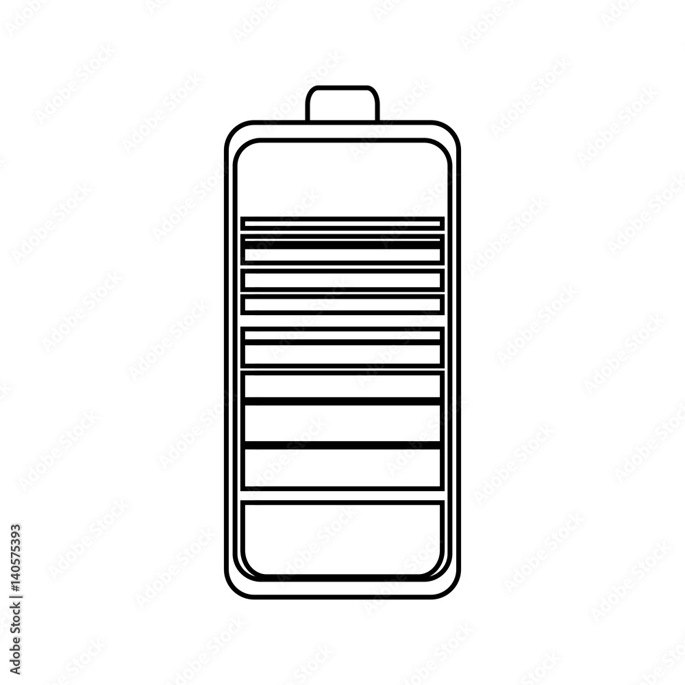 battery power isolated icon vector illustration design