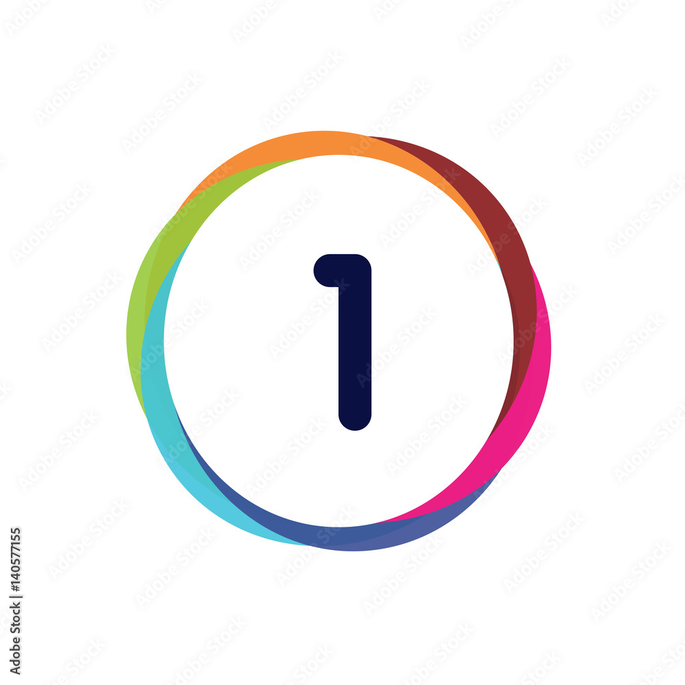 Abstract Multicolor App Button Abstract Multicolor App Button