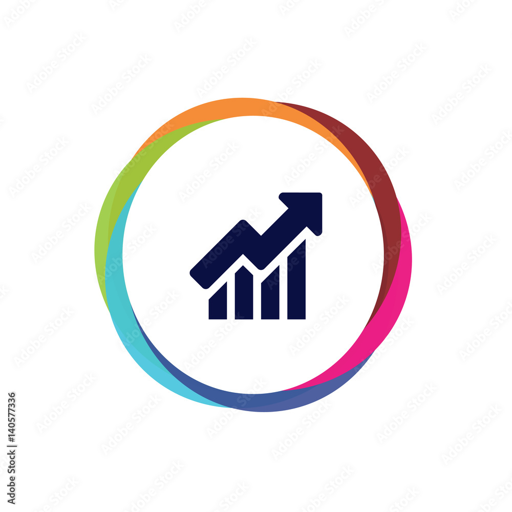 Abstract Multicolor App Button Abstract Multicolor App Button