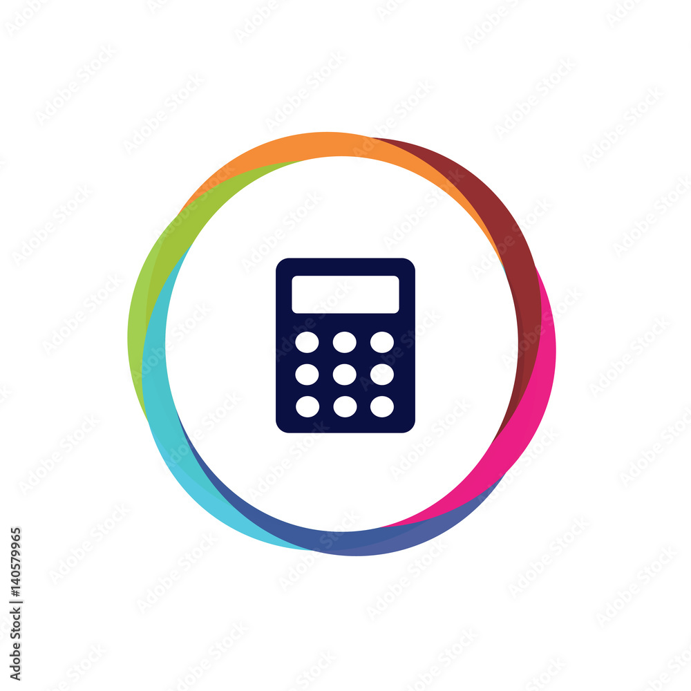Abstract Multicolor App Button Abstract Multicolor App Button