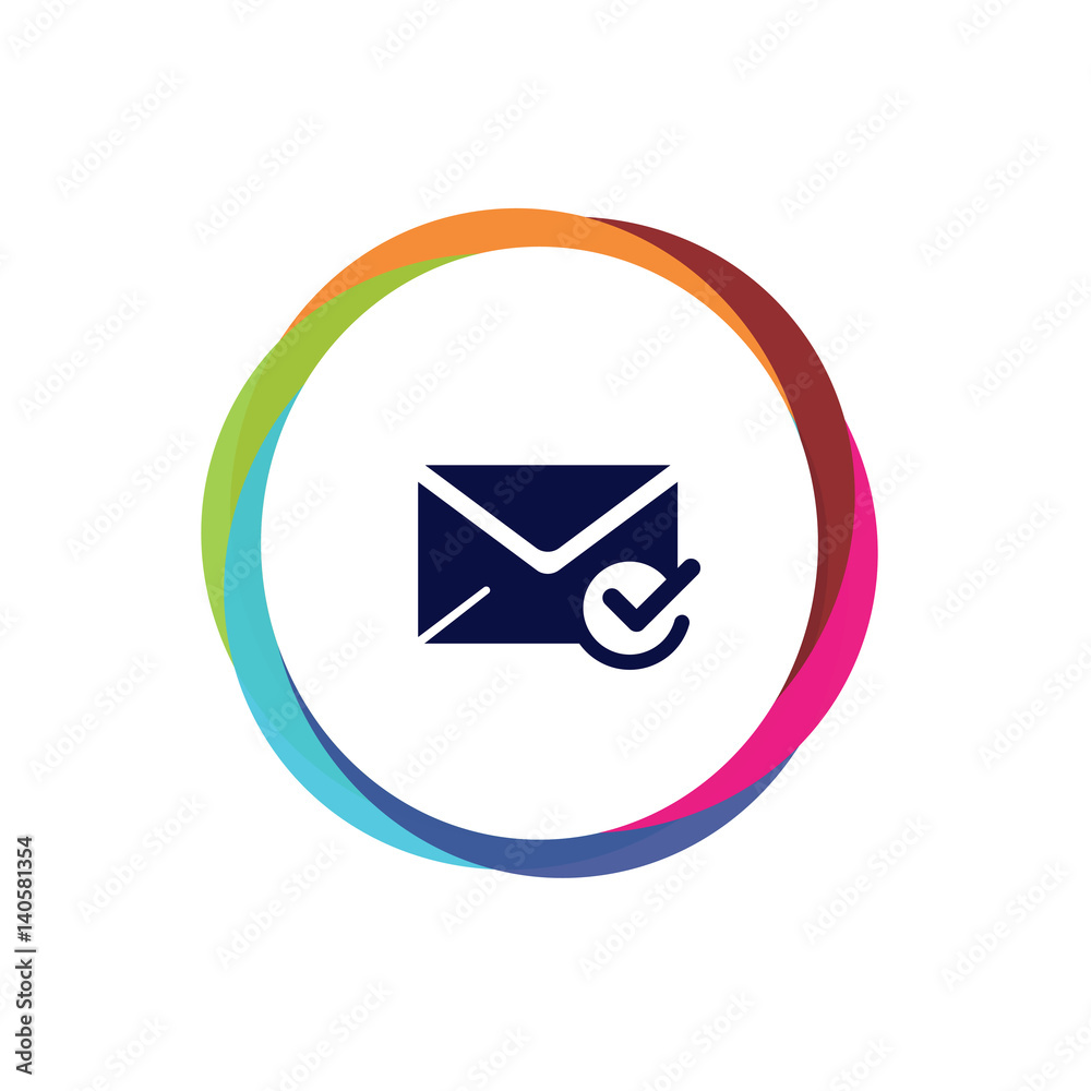 Abstract Multicolor App Button Abstract Multicolor App Button