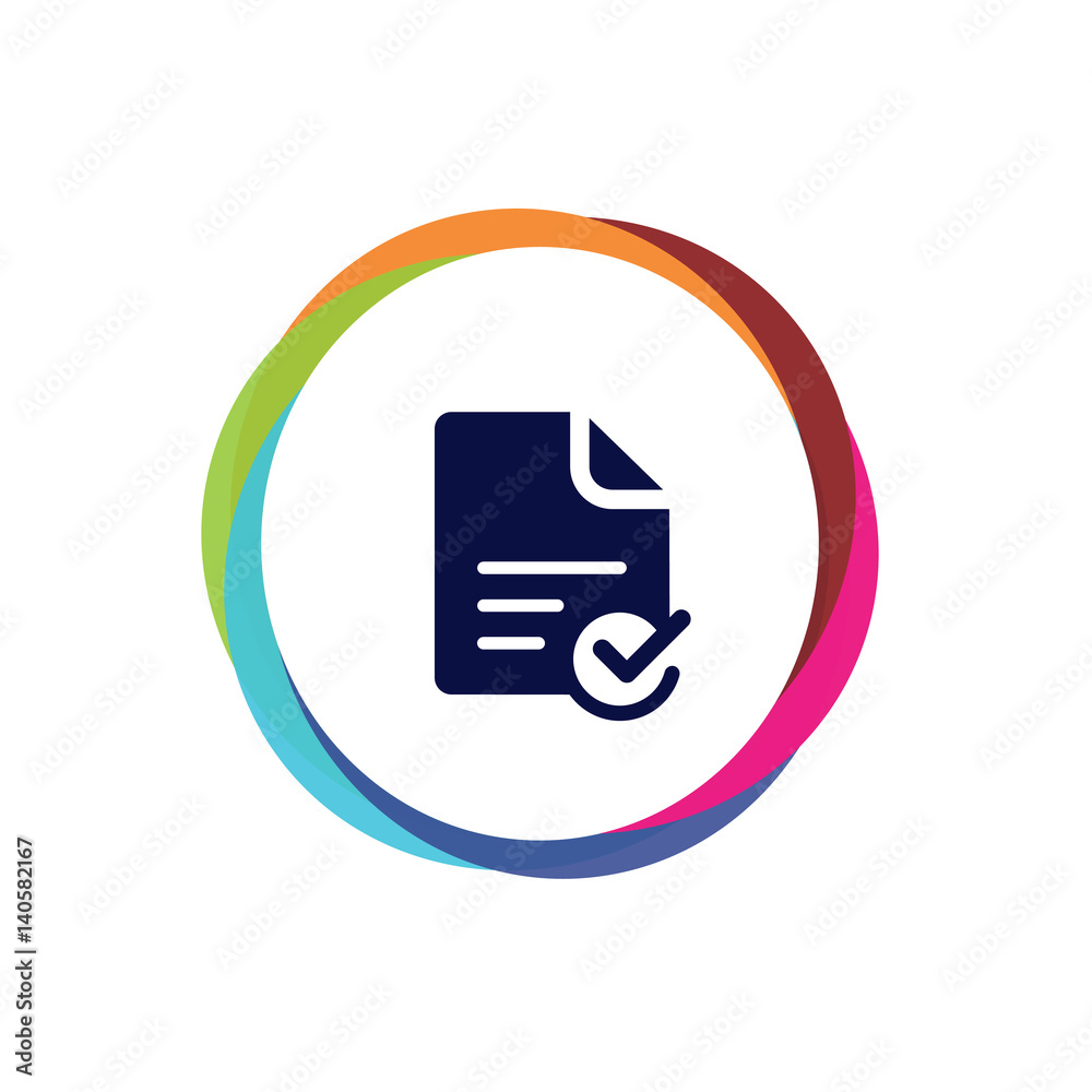 Abstract Multicolor App Button Abstract Multicolor App Button