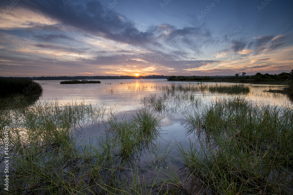 Sunet from Fitz roy lake in Southern highlands NSW. Sunet from Fitz roy lake in Southern highlands NSW.