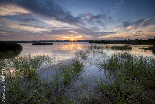 Sunet from Fitz roy lake in Southern highlands NSW.