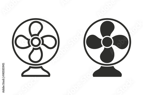 Fan - vector icon.