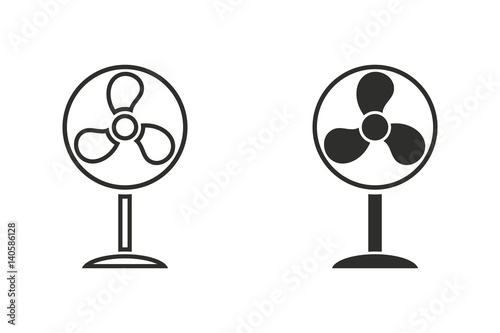Fan - vector icon.