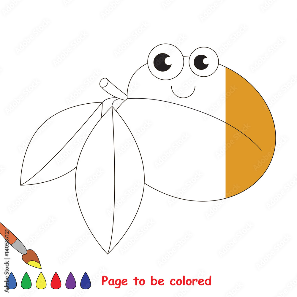 Obraz premium Page to be colored.