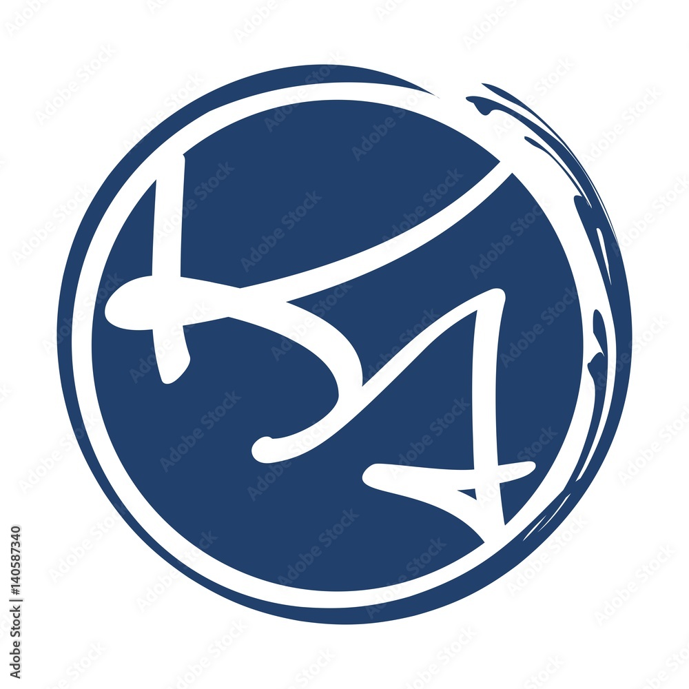 letter k and a logo vector Adobe Stock