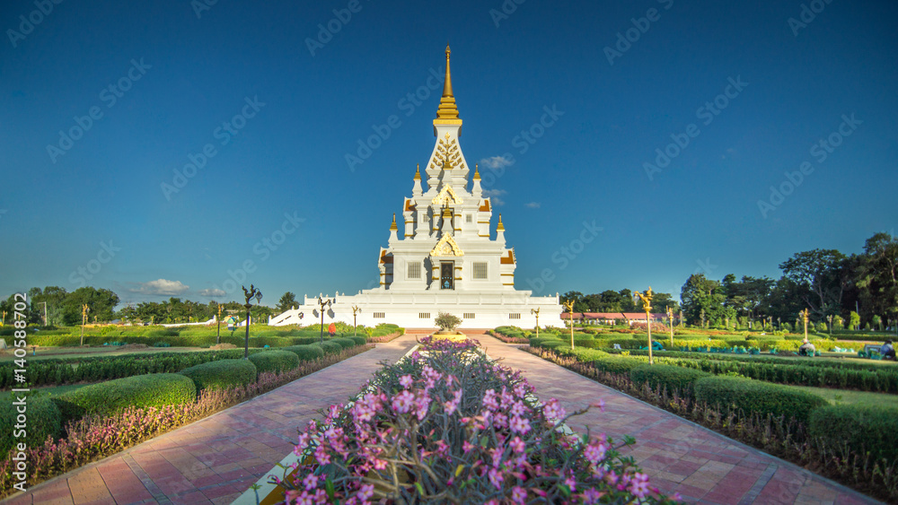 Pagoda in temple of Thailand
