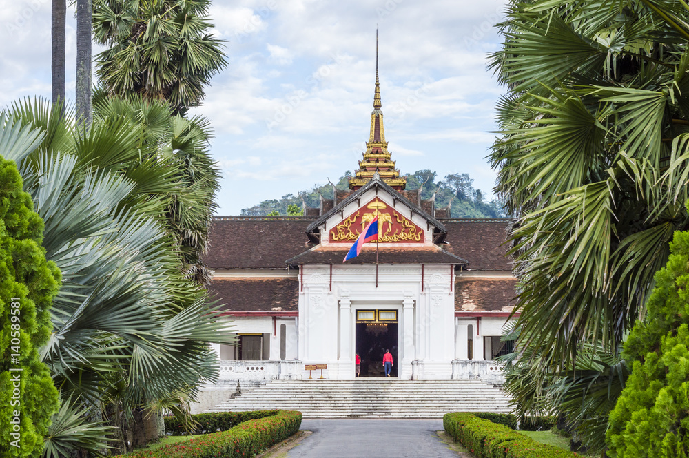 Royal Palace in Luang Prabang, Laos