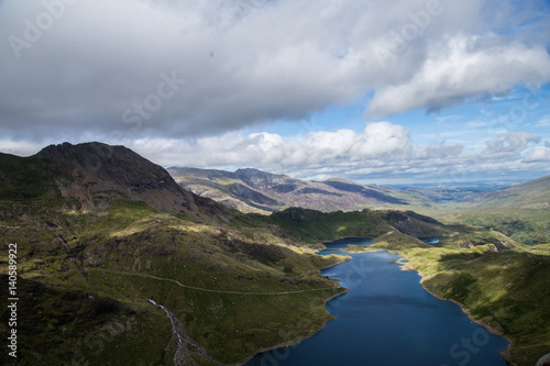 From the top of Mt Snowdon