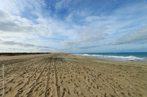   beach Santa Maria  Sal Island   CAPE VERDE                              