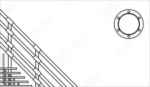 Nautical Outline Background