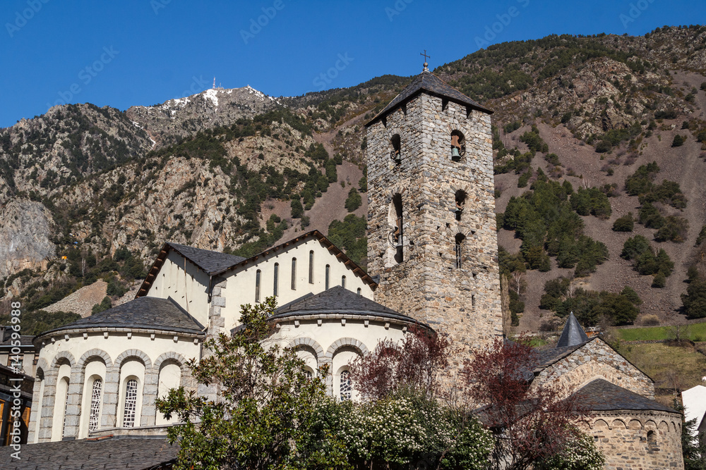 Romanic church in Andorra la Vella