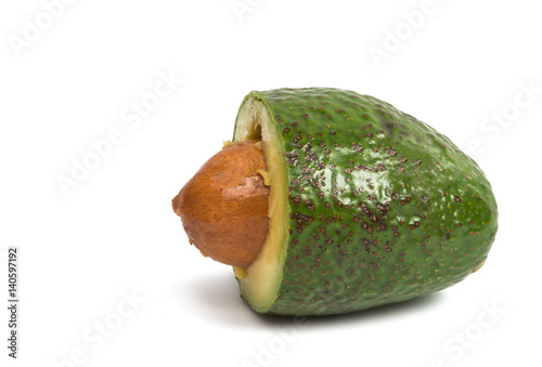 Avocado isolated photo