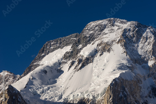 Broadpeak in Karakorum mountain range, K2 trek, Gilgit, Pakistan photo