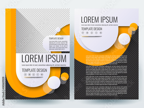 Abstract vector modern/ flyer design / brochure design template / annual report /book cover / corporate identity template /in an A4 page