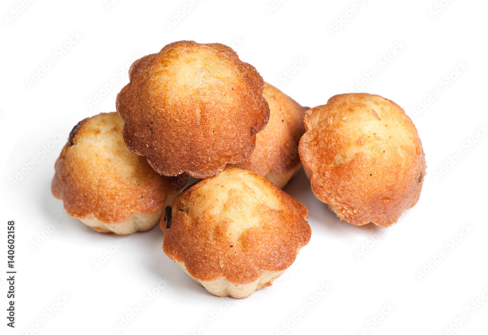 Muffin cake isolated Muffin cake isolated