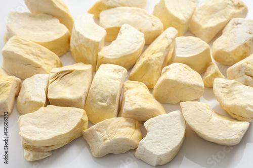 Wallpaper Mural durian zibethinus king of fruit freeze dry on white background Torontodigital.ca