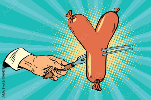 Ian sausage Japan fast food