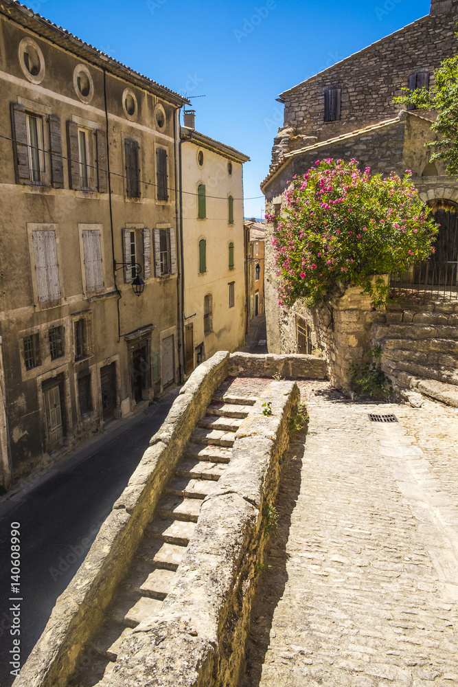 Village of Boonieux in the Provence France Europe