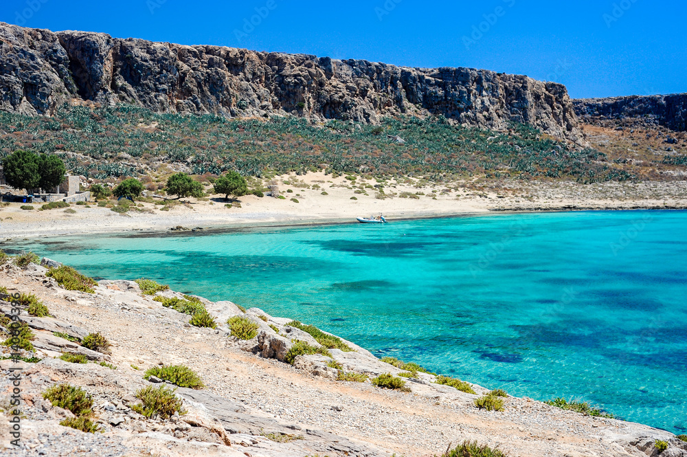 Gramvousa beach, Crete island