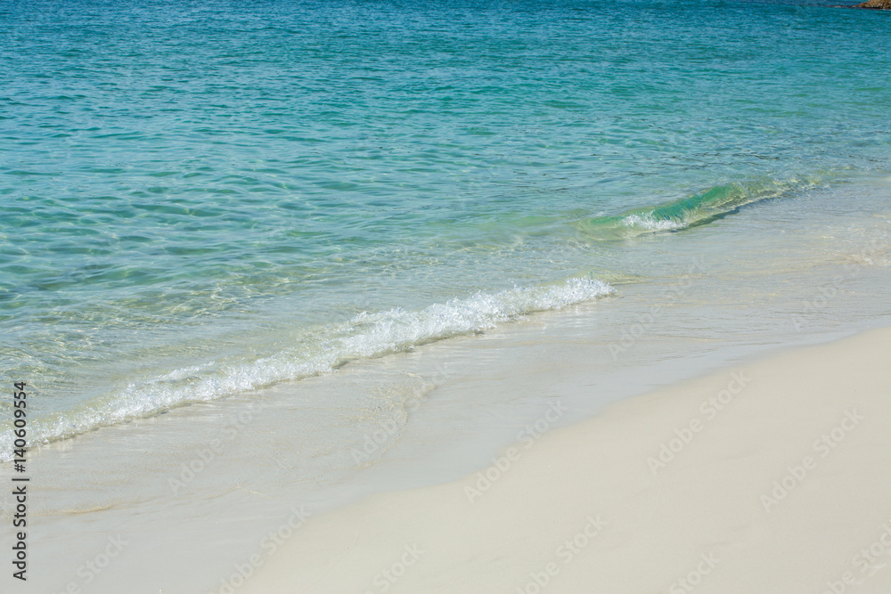Sea wave & Sand beach Background Sea wave & Sand beach Background