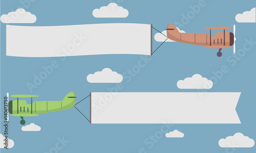 Planes Banner Flying