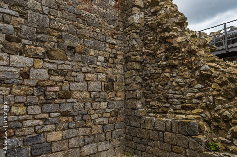 The Rocca of Campiglia is a medieval stonework construction that sits on the top the hill where the town of Campiglia is sited The Rocca of Campiglia is a medieval stonework construction that sits on the top the hill where the town of Campiglia is sited