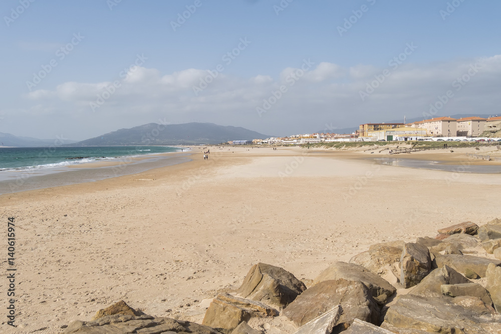 Tarifa beach, Cadiz, Spain Tarifa beach, Cadiz, Spain