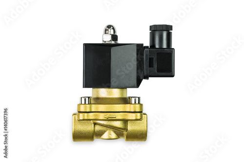 Brass body solenoid valve photo