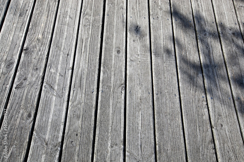 Close-up of wooden boardwalk