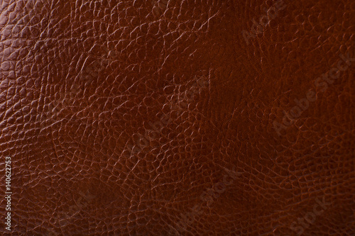 Brown leather texture background 