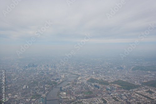 View of cityscape and River Thames, London, UK © moodboard