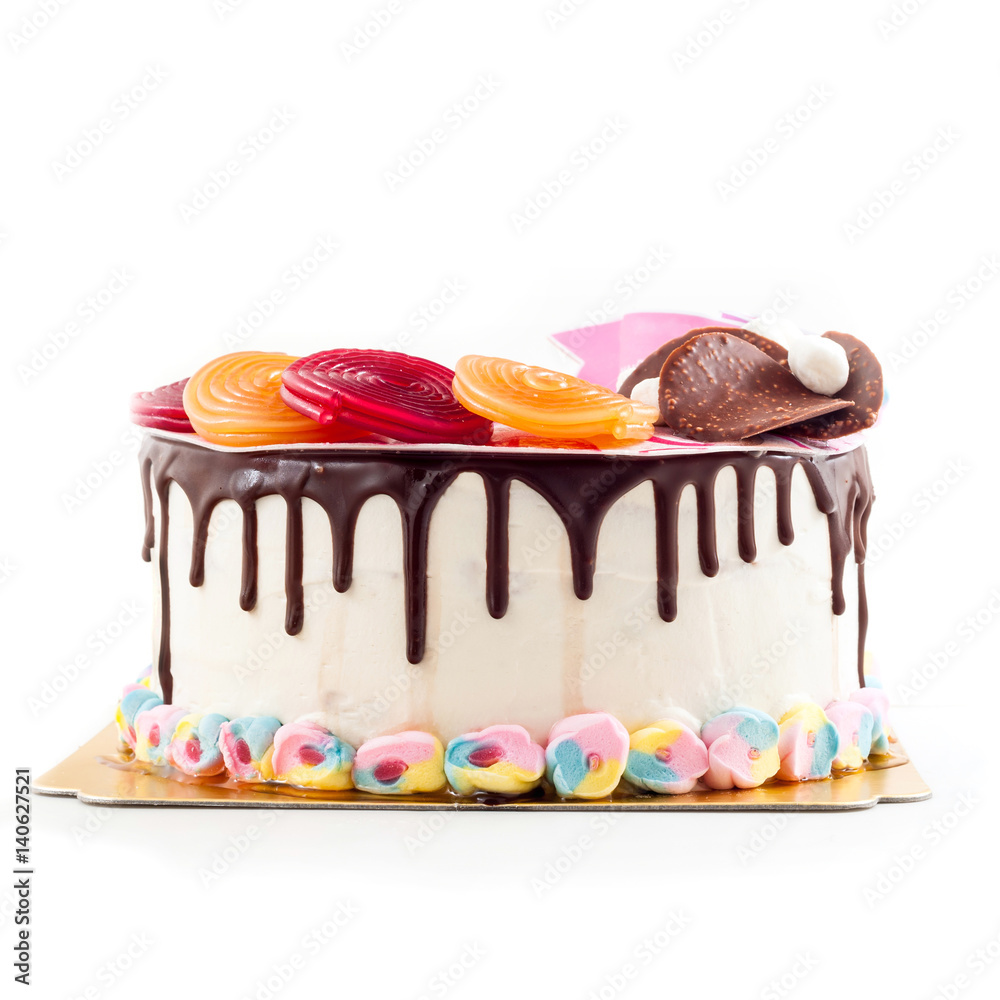 Side view or cross cake. Texture and used ingredient for this cake are  visible, Stock Photo, Picture And Low Budget Royalty Free Image. Pic.  ESY-032303856 | agefotostock