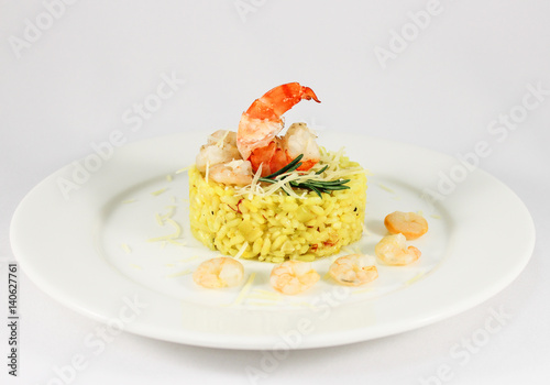 Risotto with royal shrimp 4