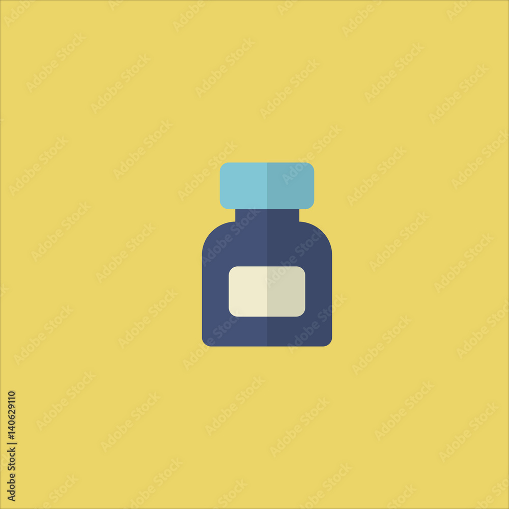 ink icon flat design ink icon flat design